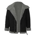 thumbnail image 5 of Vedolay Winter Coats for Men Open Front Cardigan Blazer Jacket Jacket Coat Clothes Grey,S, 5 of 5