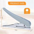 thumbnail image 3 of Single Hole Punch, Heavy Duty Hole Puncher Single, Paper Punch Portable Hand Held Long Reach Hole Punch 8mm, 3 of 5