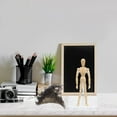thumbnail image 3 of SHISUYAN 1 Set Action Figure Stand Clear Toy Doll Holder Figurine Model Display Rack, 3 of 9