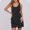 Black, variant on Baqcunre Womens Summer Romper, Women Summer Casual Sleeveless Romper Short Overalls Loose Back Adjustable Jumpsuit with Pockets 2025 Trendy Outfits, Overalls for Women One Jumpsuit Black L