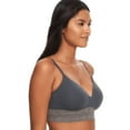thumbnail image 3 of NATORI Navy Ash Bliss Perfection Contour Soft Cup Bra, US 32DDD, UK 32E, NWOT, 3 of 4