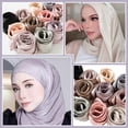 thumbnail image 2 of Solid Color Headscarf Ravel Ssn Silk Scarf Thin Style Large Scarf, 2 of 9