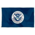 thumbnail image 3 of mokarier US Department of Homeland Security DHS Flag Banner Outdoor Indoor Decoration Flag 3x5Feet Double Stitched Polyester with Brass Grommets, 3 of 5