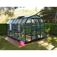 thumbnail image 2 of Palram - Canopia Prestige 8' x 12' Clear Walk-In Greenhouse - Green - with Accessories Package, 2 of 11