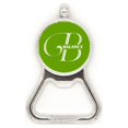 thumbnail image 1 of Equilibrio Banana letras Acero inoxidable Metal cerveza tapa sacacorchos, 1 of 3