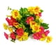 thumbnail image 1 of Ramo de flores artificiales | Arreglo floral artificial de 28 cabezas con ranúnculos y mini margaritas para decoración del hogar, centro de mesa para bodas, 1 of 2
