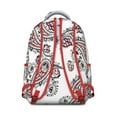 thumbnail image 3 of Paisley Gift Bookbag - Trendy Waterproof Backpack for School & Work, Durable Laptop Bag for College Students, Stylish Paisley Print for Women & Men, 3 of 6