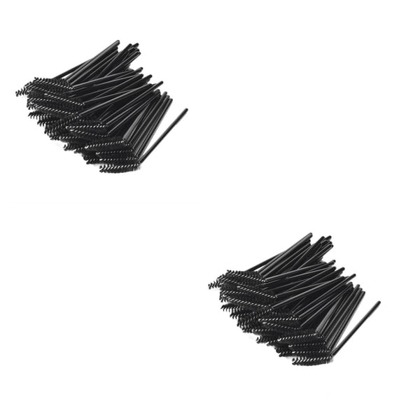 Soidarity 50 piezas de cepillo para pestañas de un solo , varita para pestañas, herramienta de separación, limpieza, injerto, cepillos para Type3 NO3