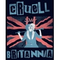 thumbnail image 2 of Men's Cruella Cruell Britannia  Graphic Tee Navy Blue Small, 2 of 5