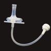1 Set Baby Newborn Wide Mouth Bottle Feeder Milk Bottle Flexible Rotatable Straw