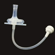 1 Set Baby Newborn Wide Mouth Bottle Feeder Milk Bottle Flexible Rotatable Straw