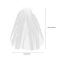 thumbnail image 2 of OUNONA Veils Veil Communion Lace Wreath Wedding Headband Tulle Dress Sheer Bowknot Hair Holybridalfloral Headband, 2 of 6