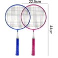 thumbnail image 3 of Ensemble de Badminton avec 2 Raquettes de Badminton et 5 Balles à Ressort, 3 of 3