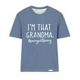 thumbnail image 4 of LSLJS Mode Femmes Col Rond Manches Courtes Imprimé T-Shirt Blouse Décontractée Hauts, Cadeaux pour Femmes, 4 of 4