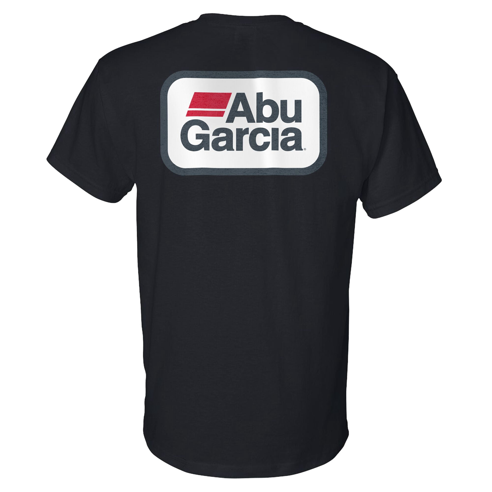 Abu Garcia Patch Logo Short Sleeve T-Shirt, Black, Size S