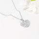 thumbnail image 5 of Pendientes de corazón con forma de corazón, sencillos y modernos, de acero inoxidable, huecos y decorativos, para mujer (plata), 5 of 6