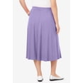 thumbnail image 3 of Woman Within Plus Size Petite 7-Day Knit A-Line Skirt, 3 of 6