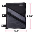 thumbnail image 2 of Case It Tablet Binder Accessory, Padded Tablet with 3 Steel Grommets, Fits Any Standard 3 Ring Letter Size Binder, Mesh Pocket on Front, Zipper Closure, TBT-100, Black, 2 of 7