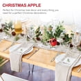 thumbnail image 2 of 72 Pcs Christmas Apples Home Decor Tree Fake Fruit Xmas Ornaments Simulation Pendant Decorations, 2 of 6