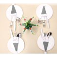 thumbnail image 3 of Decoración navideña 2024 Decoraciones para el hogar Decoración de la mesa de la cena y accesorios de mesa Gorro navideño Tenedor Cuchillo Bolsa de cubiertos, 3 of 5