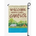 thumbnail image 1 of Printtoo Drapeau de Camping Tan Bienvenue Camping en Plein Air Drapeau Personnalisé pour Campeurs Double Face Drapeau de Camping, 1 of 4
