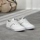 thumbnail image 2 of Sneaker Keds Courty Core con cordones para mujer, piel blanca, 2 of 6