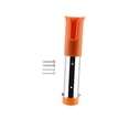 thumbnail image 2 of Accesorios de soporte de poste de pesca Resistente Soporte de acero inoxidable Soporte de fijación Accesorio Accesorio Tubo de pie para almacenamiento de almacenamiento Naranja sidaley OD019594-01B, 2 of 7