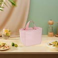 thumbnail image 4 of Dmlowu Lunch Box for Women 7x9" Durability Lunch Bag Portable Transparent Insulated Cooler Lunch Tote Bag for Home Office School Supplies, 4 of 9