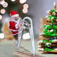 thumbnail image 3 of Decoraciones De Papá Noel Escalera de cuerda de escalada Decoración navideña de Santa Claus, 3 of 9