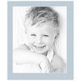 thumbnail image 2 of ArtToFrames 21x25" Baby Blue Custom Mat for Picture Frame with Opening for 17x21" Photos. Mat Only, Frame Not Included (MAT-176), 2 of 5