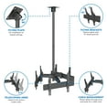 thumbnail image 3 of Mount-It! MI-515 - Mounting kit (ceiling mount) - for 3 LCD displays - screen size: up to 65", 3 of 8