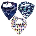 thumbnail image 2 of Bandanas para Perros BFF Set de 3 Piezas Talla Mediana Nautico, 2 of 5