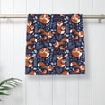 thumbnail image 4 of Sigee Cute Foxes Print Superfine Fiber Towel Soft, Absorbent, Essential for Home and Travel ,Bath Sheets Bathroom Hand Towel 27.5x16 inches, 4 of 8