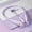 Purple PP, variant on Giunmcul Tax Free Weekend Bluetooth Earphones with Neck and Neck Mounted Wireless Sports, Long Standby Range