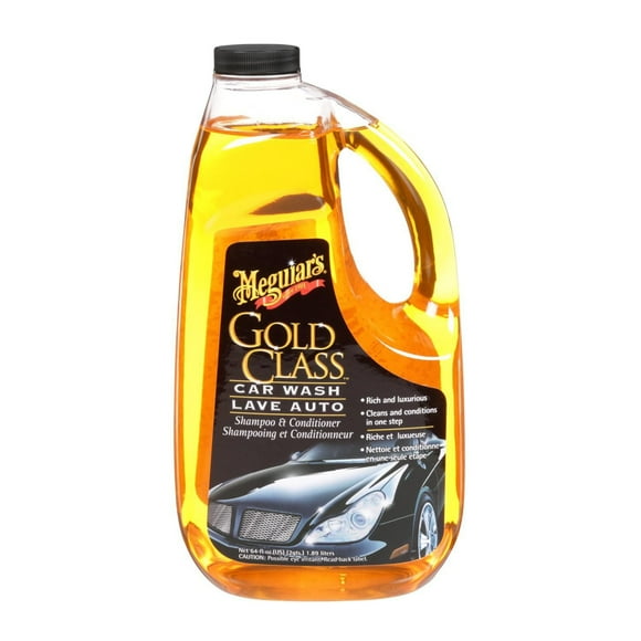 Shampoing et conditionneur pour automobiles Gold Class(MC) Meguiar’s®, G7164C, orange, 1,89 l (64 oz liq.) 1,89 l (64 oz liq.)