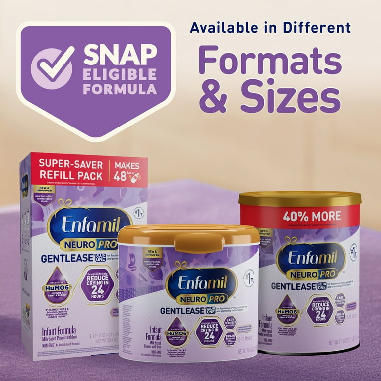 Enfamil NeuroPro Gentlease Liquid Baby Formula, for Premium