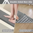 thumbnail image 3 of Stair Treads Non-Slip Carpet Stair Treads for Wooden Steps, Indoor Stair-Runner Rugs for Kids Elders & Pets 28"x9" (4Pc, Gray), 3 of 14