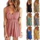 thumbnail image 5 of Sonducket Vestido de verano para mujer, senderismo, playa, fiesta de viaje, chaleco con botones para niñas, ropa de cintura alta, ropa de mezcla de conjuntos de ropa Negro 3XL Sonducket AP011283-30, 5 of 6