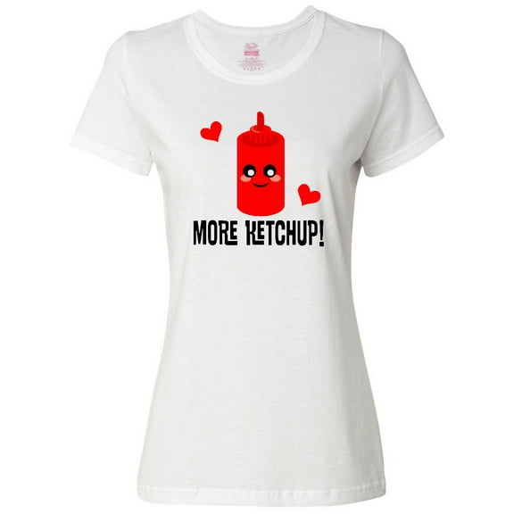 Inktastic Ketchup Lover Funny Women's T-Shirt