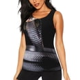 thumbnail image 1 of Balery Black Cobra Snake Camiseta sin mangas estampada ligera para mujer, tops de entrenamiento sin mangas, camisetas de yoga transpirables de secado rápido.-Large, 1 of 7