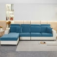 thumbnail image 3 of Ycandiee Couch Cushion Covers, Couch Covers for Sectional Sofa, Washable Stretch Soft Sofa Cushion Covers, L Shape Sofa Slipcovers, Furniture Decor, 3 of 7