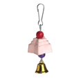 thumbnail image 4 of TUEUIO1，Bird Parrot Calcium Teeth Molar Grinding Stone With Bell Hamster Chew Toy - Snngv, 4 of 4