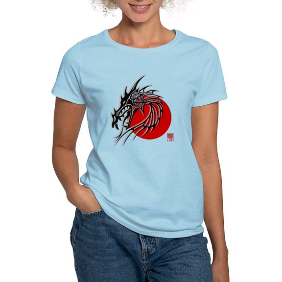 CafePress - Chinese Zodiac Dragon Women's Light T Shirt - Women's Classic T-Shirt