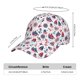thumbnail image 2 of Balery Happy Columbus Day Gorra de béisbol de tamaño ajustable para correr, entrenar y actividades al aire libre. Gorra de papá para todas las estaciones., 2 of 6