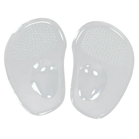 

2pcs Hot Sale 2Pair Transparent Anti- for slip Half Silicone Care Foot Tool Foot Front Shoe Pads Insole Gel Pads Feet