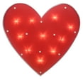thumbnail image 3 of Northlight 14" Lighted Heart Valentine's Day Window Silhouette, 3 of 9