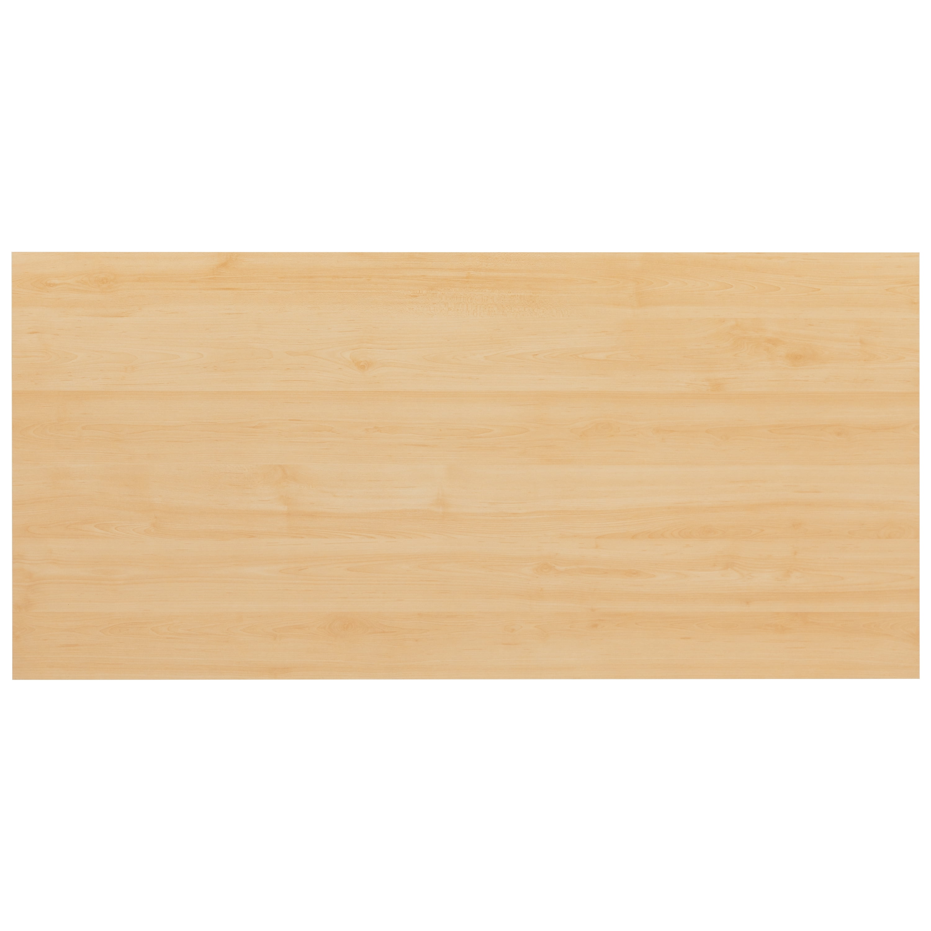 Flash Furniture Tiverton Industrial Modern Desk - Commercial Grade Office Computer Desk and Home Office Desk - 47" Long (Maple/Black)