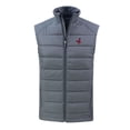 thumbnail image 2 of Men's Cutter & Buck Steel Memphis Redbirds Evoke Hybrid Eco Softshell Recycled Full-Zip Vest, 2 of 3