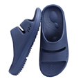 thumbnail image 1 of Comwarm Unisex Soft Cloud Slippers Platform Flip Flops Women Summer Beach Sandals With Arch Support Non-slip Bathroom Slides LS, 1 of 1