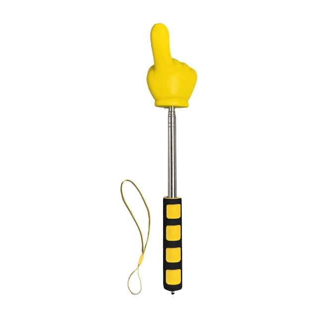 Puntero telescópico para profesores, minipunteros de mano, palo señalador extensible para suministros de aula, reunión de enseñanza primaria Amarillo